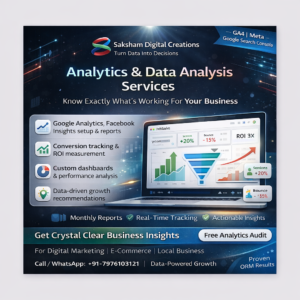 Analytics & Data Analysis Services