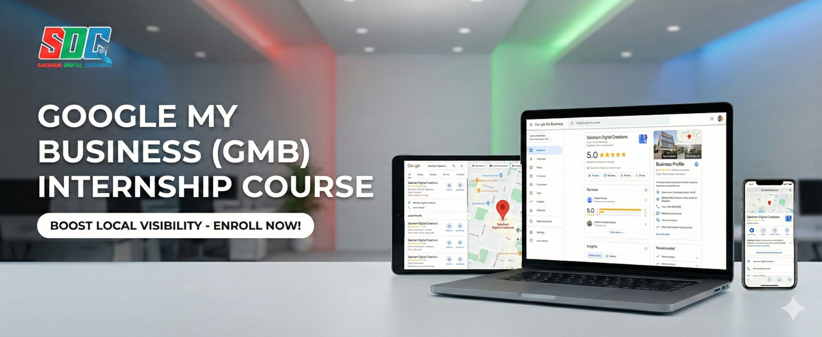 Best Google My Business Internship Course